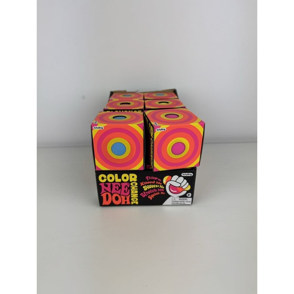 NeeDoh RARE Color Change Lot Set Bundle Of  12 Viral Squish Squeeze Fidget Toys